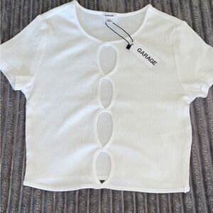 cropped tee shirts great condition all size XS-S